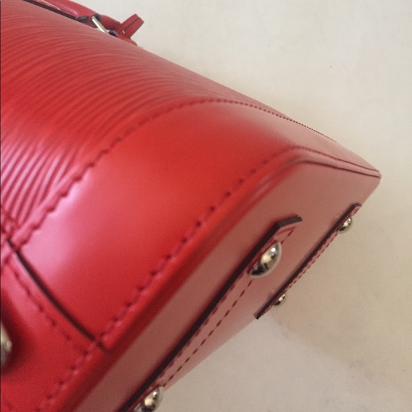 ❌SOLD❌ Louis Vuitton LV Alma BB epi coquelicot red - Picture 13 of 17
